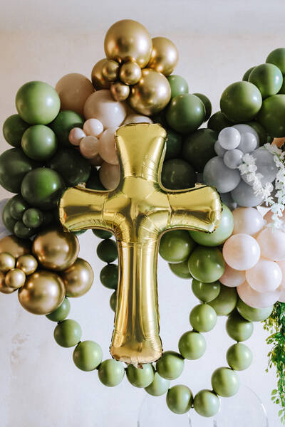 Balon Strong jednokolorowy 5 cali 100 szt. Pastel Rosemary Green