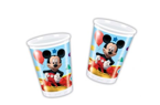 Kubeczki plastikowe Mickey 8 szt