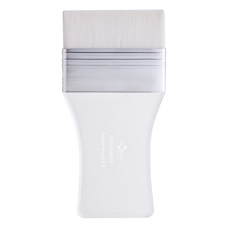 Pędzel do malowania twarzy i ciała Global - Paddle 6,5 cm