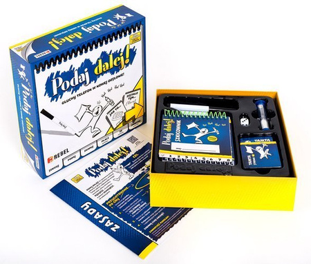 Gra planszowa Podaj Dalej Rebel