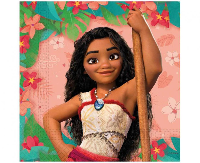 Serwetki papierowe kwadratowe Vaiana 33cm 20 szt.