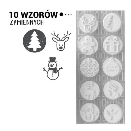 Pieczątka samotuszująca Little NIO - Święta