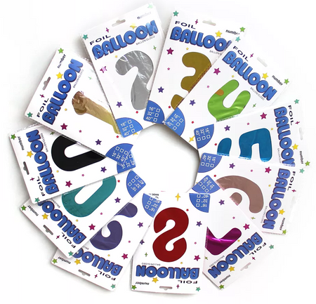 Balon foliowy CYFRA RÓŻOWA 32" 67 cm (na hel)