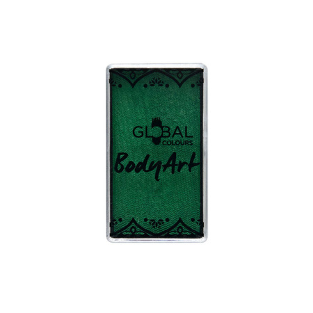 Global Colours farba do twarzy i ciała prostokątna 20g Fresh Green