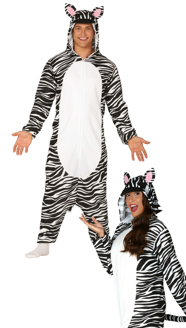 Strój onesie kigurumi ZEBRA piżama