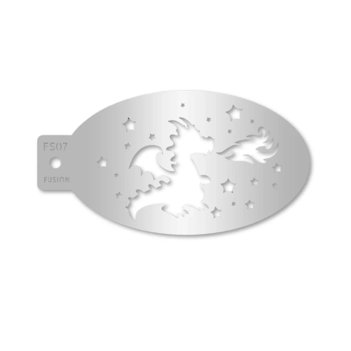 Szablon do malowania twarzy i ciała FUSION smok