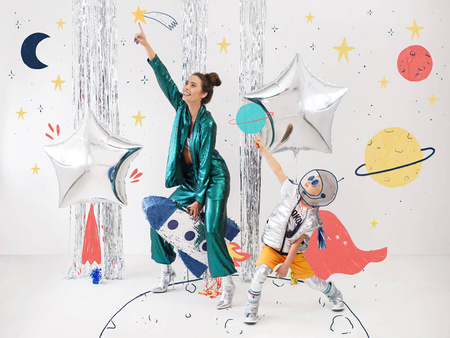 Balon Glossy 30 cm (jak Shiny Chrome) błyszczący 1 szt.