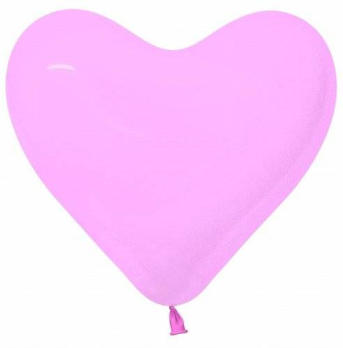 Balon jednokolorowy Sempertex SERCE 16'' 100 szt