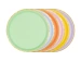 Talerzyki papierowe kolorowy mix 21 cm 6 szt.