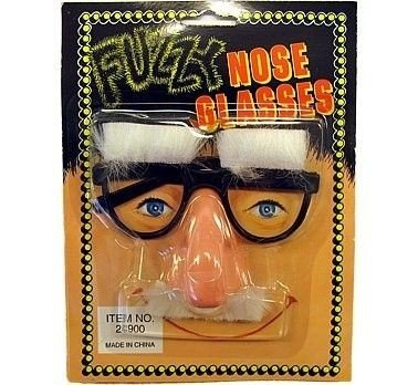 Zestaw okulary Dziadek Profesorek