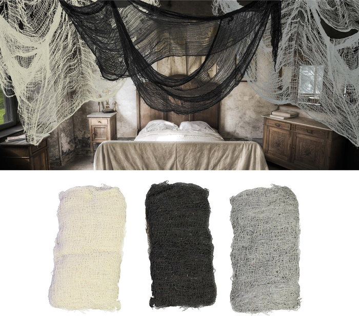Bandaż dekoracja na Halloween 76x228 cm 3 kolory do wyboru