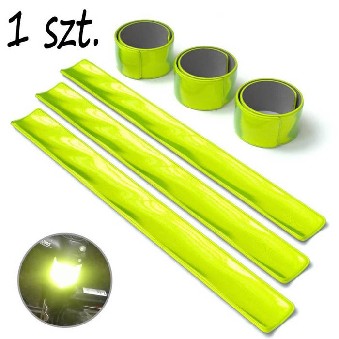 OPASKA samozaciskowa ODBLASKOWA 30 cm 1 szt.