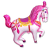 Koń cyrkowy balon foliowy 14''