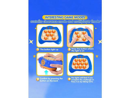 Gra POPIT Pop It Elektroniczna zręcznościowa Mix Kolorów