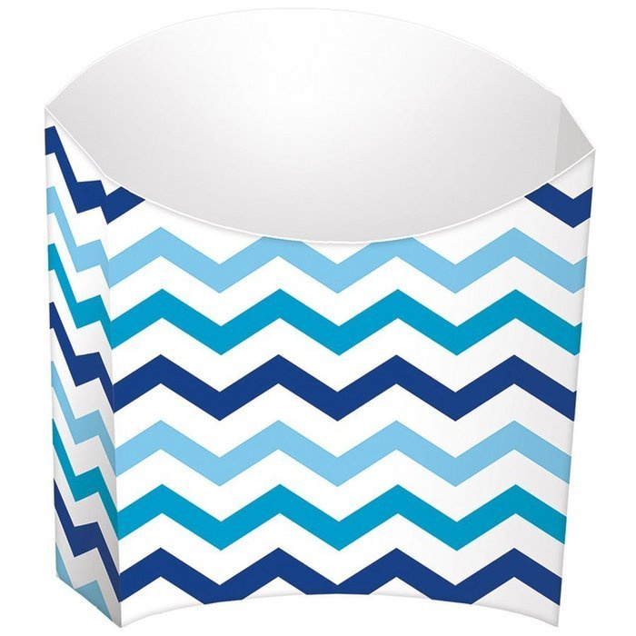 Pojemniki na frytki popcorn zdrowe przekąski 24 szt