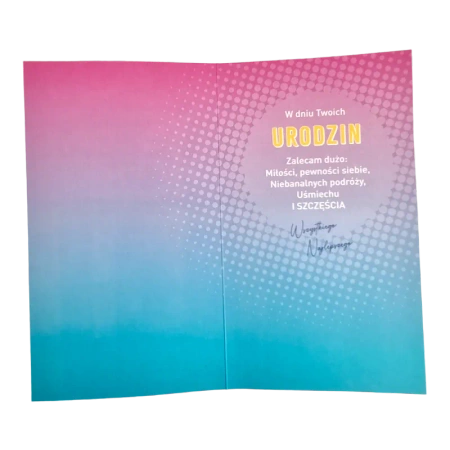 Kartka urodzinowa Super Apteczka z tabletkami