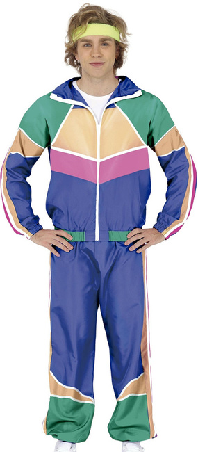 Strój męski dres sportowy lata 90-te