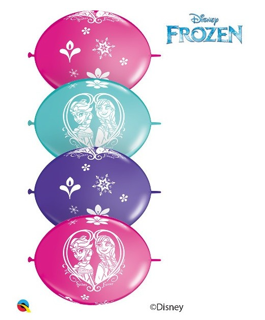 Qualatex 12 cali Frozen 10 szt balony do girland