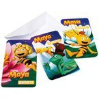 Zaproszenie Pszczółka Maja 6szt