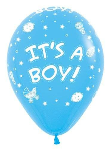 Balony Sempertex It's a Boy 12'' 12 szt