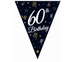 Baner urodzinowy flagi 60 URODZINY 270 cm
