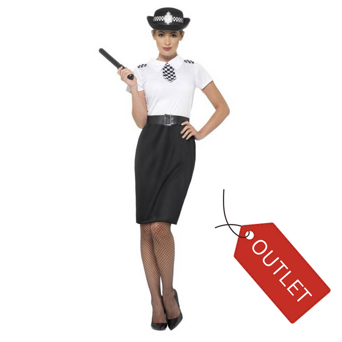 Strój dla dorosłych Policjantka- OUTLET - podniszczone opakowanie zewnętrzne