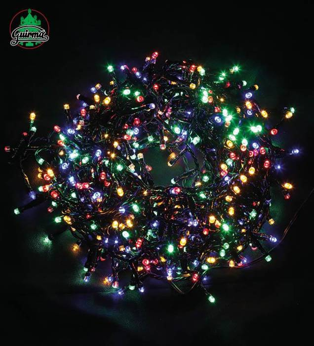 Girlanda lampki Świąteczne 144 LED multikolor