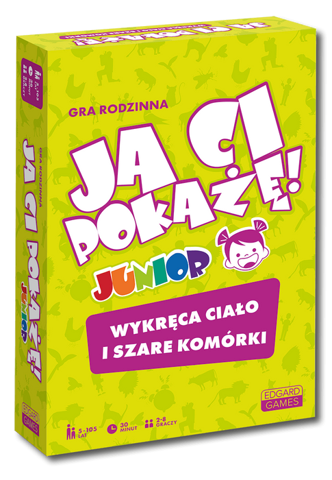JA CI POKAŻĘ Junior GRA rodzinna kalambury