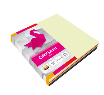 Papier do origami 10x10 100 szt MIX KOLORÓW