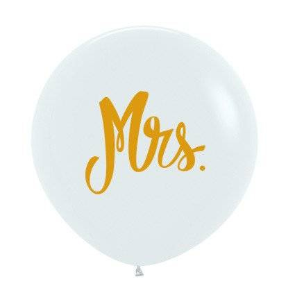 Balony lateksowe Sempertex MRS Żona 24" 10 szt.