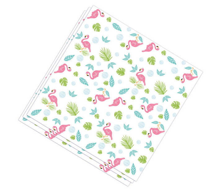 Serwetki FLAMINGI 33 x 33 cm 20 szt.