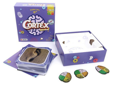 Gra rodzinna towarzyska Cortex dla Dzieci Rebel