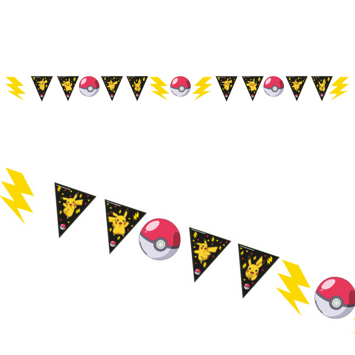 Baner girlanda POKEMON Pikachu 330 cm