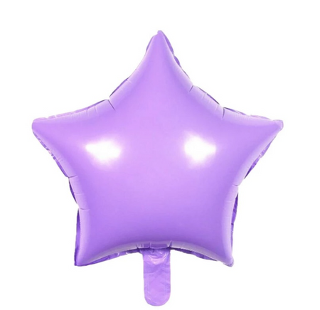Gwiazdka PASTELOWA balon foliowy 18"