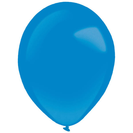 Balony lateksowe Everts Decorator Metallic 11 cali 50 szt. Bright Royal Blue