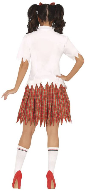 Strój dla dorosłych UCZENNICA ZOMBIE damski