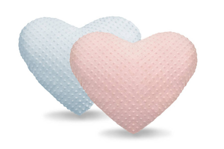 Dream Pillow poduszka SERCE plusz minky 50 x 60 cm 1 szt. OUTLET - powystawowa