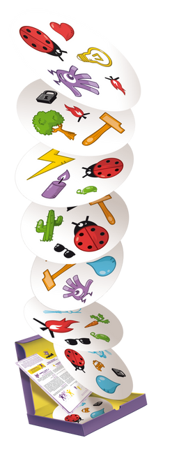 Gra rodzinna towarzyska Dobble Giant Gigant plenerowa