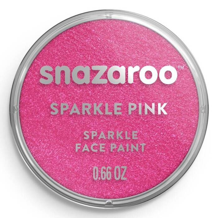 Farba do twarzy i ciała SPARKLE z połyskiem Snazaroo 18 g