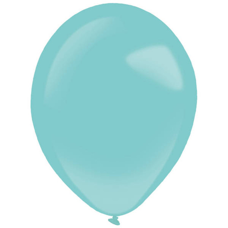 Balony lateksowe Everts Decor Line by Amscan 11 cali 50 szt. Robin's Egg Blue