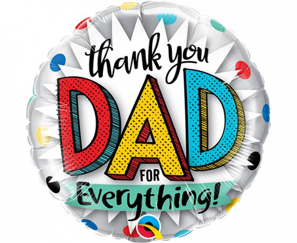 Thank you Dad! balon foliowy na Dzień Ojca Taty 9"