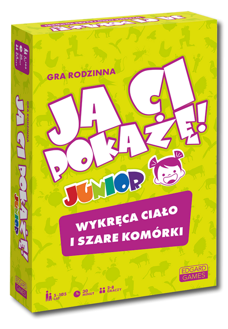 JA CI POKAŻĘ Junior GRA rodzinna kalambury