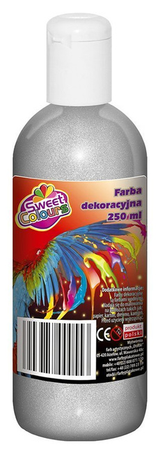 Farba plakatowa metaliczna złota srebrna OTOCKI 250ml