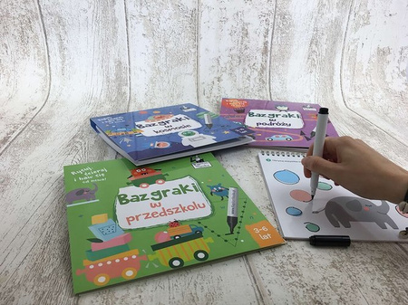 BAZGRAKI W KOSMOSIE (3-6 LAT) KSIĄŻKA + MAZAK KAPITAN NAUKA