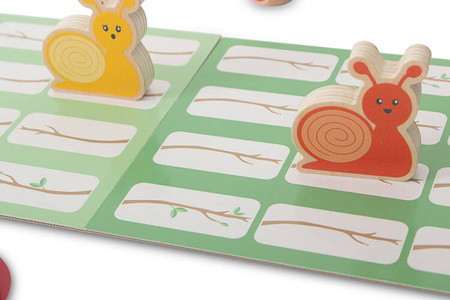 Drewniana gra - Wyścig ślimaków BS Toys