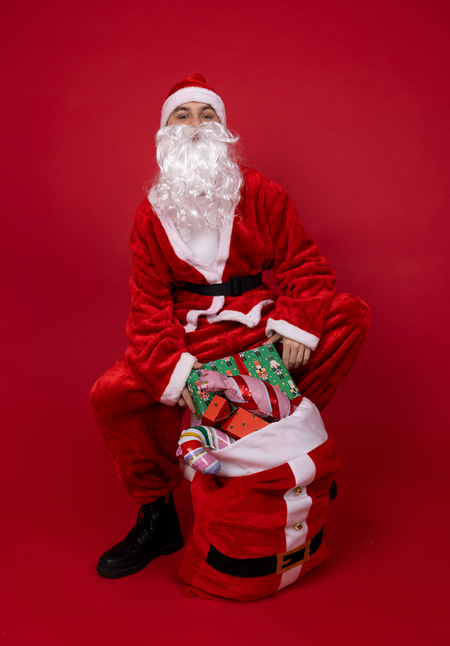 Strój Świętego Mikołaja Premium, rozmiar 170-190cm