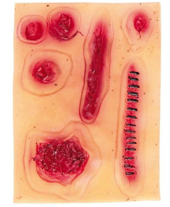 Zestaw lateksowych ran