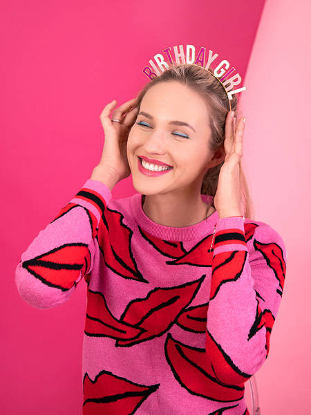 Opaska urodzinowa BIRTHDAY GIRL