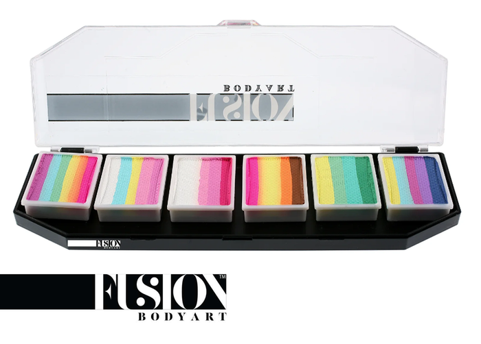 Farby do twarzy Split Cake FUSION Lodie up Cute Pastel Rainbow