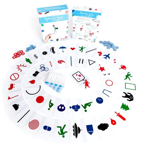 Gra familijna planszowa Imago (nowe kalambury) Rebel